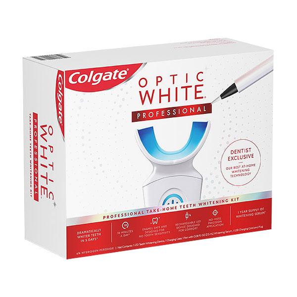 Colgate Optic White Professional Tooth Whitening Device Take-Home Kit